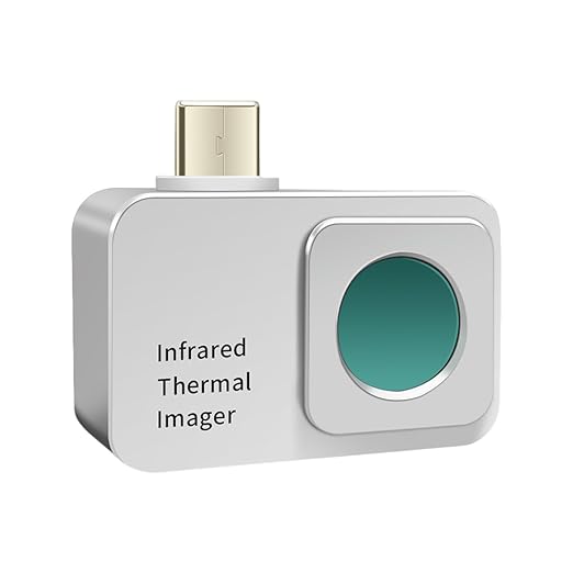 Thermal Camera, INFURIDER Handheld Thermal Imaging Camera for Android, 256 x 192 Super Resolution Infrared Camera for Home Inspection, HVAC, Automotive and More