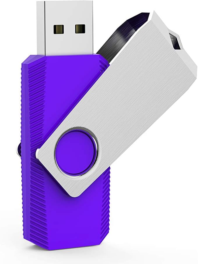 Aiibe 32GB 32G Flash Drive USB 3.0 Thumb Drive 32GB USB Flash Drive 5 Pack USB Drives with Led Light (32G, 5 Colors: Black Red Cyan Green Purple)