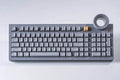 ATM 98 Wireless Custom Silent Mechanical Keyboard, 98 Key Tri-Mode 2.4G Bluetooth Wireless Ergonomic RGB PC Computer Keyboard, Office Accessories, Hotswappable Switch - Misty Dusk