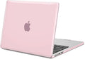 MOSISO Compatible with MacBook Air 13 inch Case M5 2026 M4 2025 M3 M2 2024-2022 A3449 A3240 A3113 A2681, Scratches-Resistant Protective Hard Shell for MacBook Air 13.6 inch Case, Rose Pink
