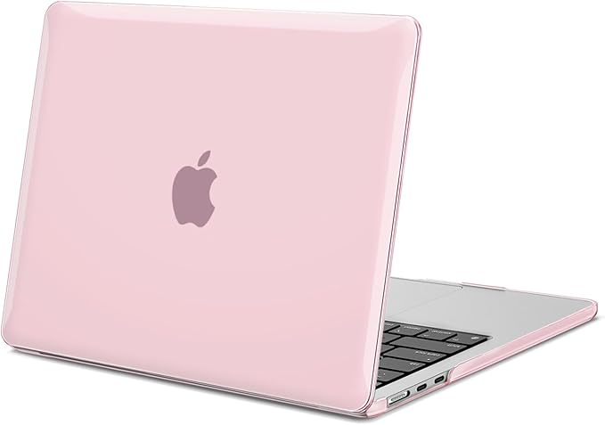 MOSISO Compatible with MacBook Air 13 inch Case M5 2026 M4 2025 M3 M2 2024-2022 A3449 A3240 A3113 A2681, Scratches-Resistant Protective Hard Shell for MacBook Air 13.6 inch Case, Rose Pink