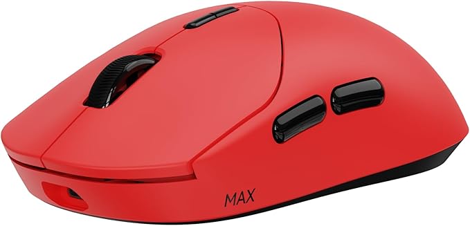 Rapoo VT2 MAX Wireless Gaming Mouse, True 8K Wireless Polling Rate, 53g Lightweight, Up to 750 Hr Battery, Nordic nRF54L15 MCU, 120-Million Optical Switch, 10 Programmable Buttons, Macro Enabled