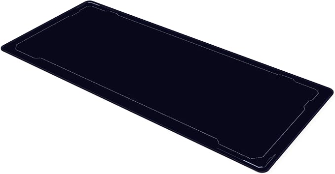 Pixio Mouse Pads - 36 x 16 inch XXL Light Border Dark Blue Multifunctional Large Desk Mats for Gaming, Office, Desktop Anti-Slip Waterproof Washable Computer Mouse Mat
