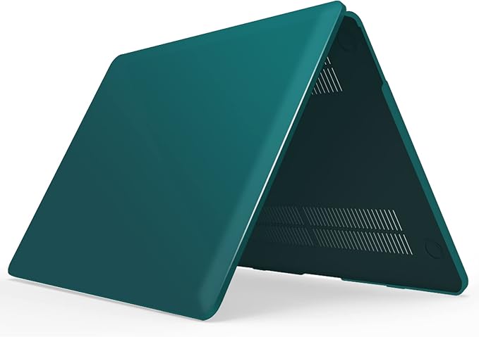 IBENZER Compatible with MacBook Pro 16 Inch Case A2141 Release 2020 2019, Hard Shell Case with Keyboard Cover & Type C Adapter for Old Version Mac Pro 16’’, Quetzal Green, T16QUGN+1TC
