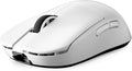 MCHOSE L7 Ultra+ Wireless Gaming Mouse, Lightweight 48g, Ergonomic Mouse with 42K DPI, PAW3950, Optical Switch, 20000 FPS, Dual 8K Polling, 7 Programmable Buttons, 3-Mode Connect, PC/Mac - White