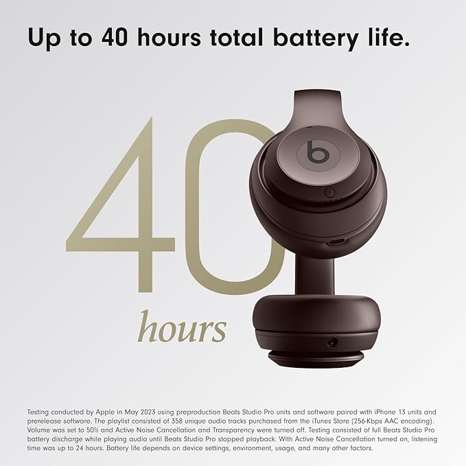 Beats Studio Pro with AppleCare+ for Headphones (2 Years) - Deep Brown