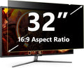 32 Inch Privacy Screen Filter for Widescreen 16:9 Monitor | Privacy Shield | Anti-Glare | Anti-Blue Light Protector | Eye Protection | Computer Security Private Filter