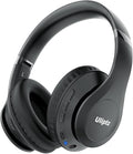 Uliptz Wireless Bluetooth Headphones, 65H Playtime, 6 EQ Sound Modes, HiFi Stereo Over Ear Headphones with Microphone, Foldable Lightweight Bluetooth 6.0 Headset for Travel/Office/Cellphone/PC