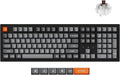 Keychron K10 Max Wireless Custom Mechanical Keyboard, 100% Layout QMK 2.4 GHz Bluetooth White Backlit with Hot-swappable Keychron Super Brown Switch Compatible with Mac Windows Linux
