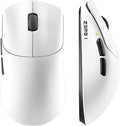 Zero 1 Pro Gaming Mouse,55g Ultralight Wireless Mouse, PAW3311 12K DPI, Tri-Mode 2.4G/Bluetooth/USB-C,Programmable Ergonomic Design,for Laptop/PC/Mac(White)