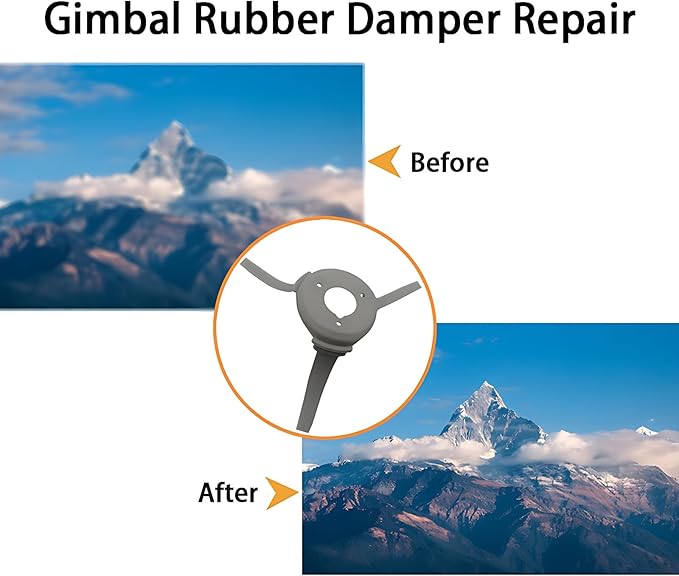 Replacement Mini 4 Pro Shock Absorption Gimbal Camera Rubber Damper Cushion Repair Parts for DJI Mini 4 Pro Drones