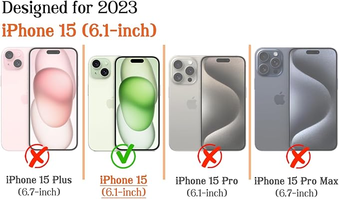 Magnetic for iPhone 15 Case Cute Stripes Phone Case, Shockproof Slim TPU and Hard PC Protective Phone Cover Compatible with MagSafe Designed for Women Girls,Retro Wave