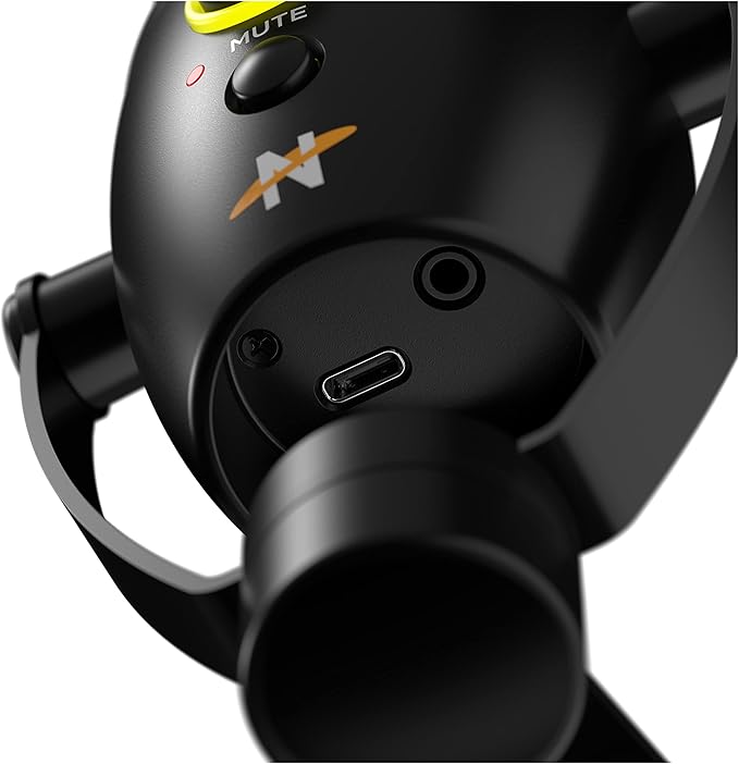 NEAT Microphones Neat Bumblebee II - Professional Cardioid Directional USB Condenser Microphone with 24 bit/96 kHz Digital Audio for Recording, Streaming, Podcasting, and Gaming - Black
