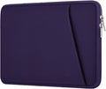 Laptop Sleeve Case 15.6 inch, Shockproof Protective Cover, Handbags Portable Laptop Bag for 15.6 inch HP Dell Asus Lenovo Notebook Computer Case with Front Pocket, Purple