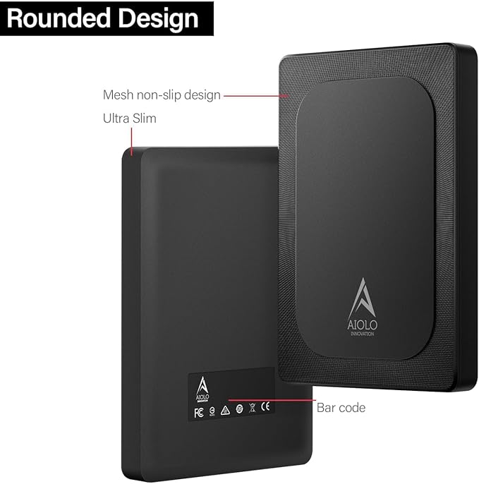 Aiolo Innovation 320GB External Hard Drive Ultra Slim Portable HDD-USB 3.0 for PC, Mac, Laptop, PS4, Xbox one,Xbox 360 HD-A4