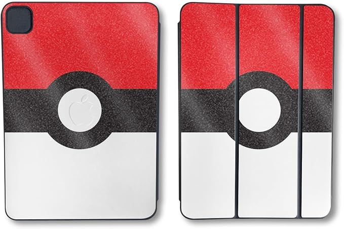 Glossy Glitter Skin Compatible with Apple Smart Folio for iPad Pro 11-inch (M4) 2024 - Battle Ball - Premium 3M Vinyl Protective Wrap Decal Cover - Easy to Apply | Crafted in The USA by MightySkins