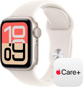 Apple Watch SE 3 [GPS 40mm] Smartwatch with Starlight Aluminium Case with Starlight Sport Band - S/M. Fitness and Sleep Trackers, Heart Rate Monitor with AppleCare+ (2 Years)