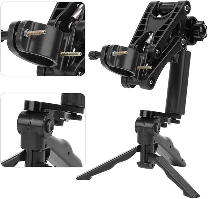 Gimbal Stabilizer for Smartphones, 3 Axis Phone Gimbal, Anti Shock Flexible Extension with Bracket Holder, Universal Handheld Z Axis Stabilizer for Vlog Live Streaming Video