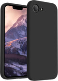 FireNova Magnetic for iPhone 17e Case/iPhone 16e Case, Compatible with MagSafe, [Silicone Camera Protection] Microfiber Lining Phone Case, 6.1", Black