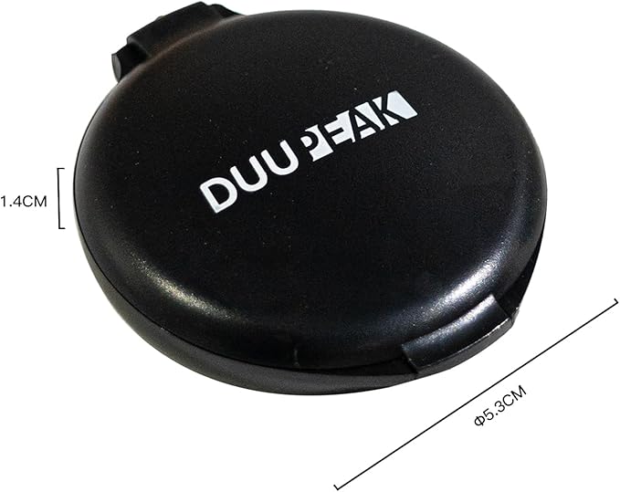 Fingerprint Ink Pad 3 Pcs, Quick-Drying & Portable, for Office Notary Supplies, Identification Security ID & Law Enforcement Fingerprint Cards Stamp Pad (Black
