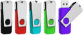 Aiibe 128GB Flash Drive 3.0 5 Pack 128GB USB 3.0 Flash Drive Thumb Drives 128 GB Memory Stick Jump Drives USB Drive Multi Pack (128G, 5 Mixed Colors: Black Red Cyan Green Purple)