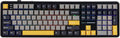 MechLands Aula F108 100% Wireless Gaming Keyboard, Full Size Custom Gasket Mechanical Keyboard, 4000mAh Battery, Programmable 108 Keys, Hot-Swappable, for Win/Mac (Grey&Yellow)