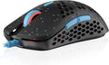 HK GAMING Mira M Ultra Lightweight Honeycomb Shell Wired RGB Gaming Mouse - Up to 12 000 cpi | 6 Buttons - 63g Only (Mira-M, Blue Phantom)