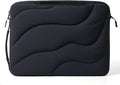 llano 14 inch Laptop Sleeve, Laptop Case for MacBook Pro,Dell, HP, Lenovo, Asus, Notebook Tablet Case, 360° Protection, Lightweight, Water-Resistant, 4 Compartments Storage, Black