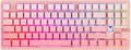 MechLands Aula F87 PRO V2 Wireless Gaming Keyboard with 10000mAh Battery, 8K Polling, SOCD/MT/TGL, BT/2.4GHz/Wired, Hot Swap TKL Mechanical Keyboard with Creamy Gasket, RGB Backlit (Pink Gradient)