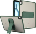 Shockproof Case for iPad Air 11-inch M4/M3/M2 (2026/2025/2024) for Women Men, Kickstand Slim Fit Rugged Bumper Lightweight Anti-Scratch Bumper Case Cover for iPad Air 11", Green