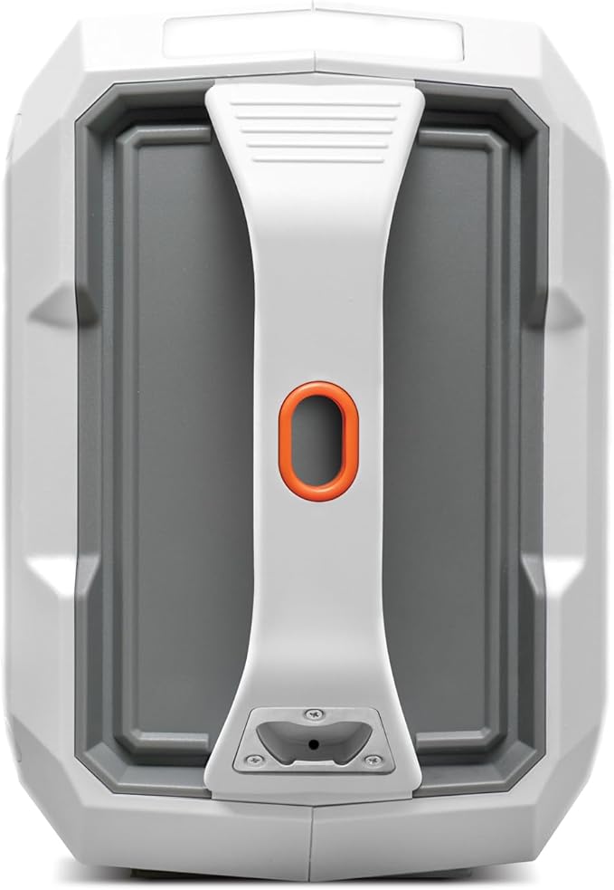 ECOXGEAR Defender: Outdoor Portable Bluetooth Speaker, 121dB Massive Sound, Waterproof and Drop Proof, with LED Party Lights, Pair up to 100, 25+ Hours Playtime (Whitewater)