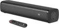 2.1 Sound Bars for TV, Built-in Subwoofer, 6 Levels Voice Enhancement, 16 Inches TV Soundbar Speakers with Bluetooth 5.3/Optical/AUX/USB Connection, Wall Mount, 3 EQ Modes, S100
