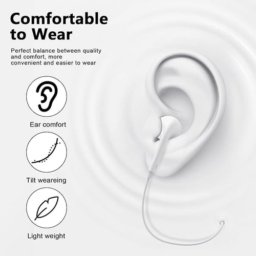 10FT Wired USB C Headphones for iPhone 16 15
