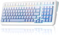 MCHOSE K99 98% Wireless Mechanical Keyboard, Tri-Mode Connection, Compact Gaming Keyboard with Six-Layer Padding Gasket, RGB Backlit,Hot Swappable Custom Keyboard for Mac/PC