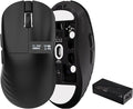 OOCTPK Chilkey Wireless Mouse, Glacier LW 8K M Gaming Mouse with OLED Screen, 8K Polling Rate, 30000 DPI Optical Tracking, 750 IPS, Bluetooth 5.2/2.4G/USB-C, 49g Super Lightweight, 100 Million Clicks