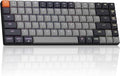 Keychron K3 75% QMK Wireless Mechanical Keyboard, Bluetooth 5.2/Wired Connection Custom Programmable RGB, Hot-Swappable with Low Profile Banana Switch for Mac Windows Linux - Version 3