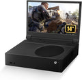 G-STORY 14‘’ Portable Monitor for Xbox Series S – 1TB SSD Black, 1080P Portable Gaming Monitor IPS Screen for Xbox Series S（not Included） with Two HDMI, HDR, Freesync, Game Mode, Travel Display