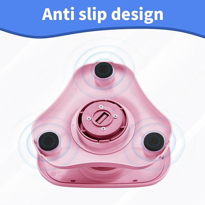 Foot Rest Under Desk ，Ergonomic Foot Stool Under Office Desk - Rocking for Fidgeters，Effectively Relaxes The Leg Muscles，Detachable and Easy to Assemble，2 Pieces Pink