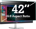 42 Inch Privacy Screen Filter for Widescreen 16:9 TV Monitor | Privacy Shield | Anti-Glare | Anti-Blue light | Eye Protection | Anti Spy | Computer Security Private Filter Protector