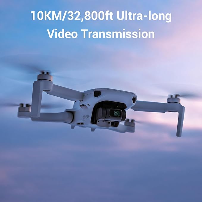 Specta Mini Drone Combo with 2 Batteries, 4K/30fps Video, 32800ft FPV Transmission, Easy to Fly, 3 Aixs Gimbal, 62-Min Flight, Under 249g Portable Drone for Beginners