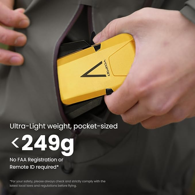 Falcon Mini Drone with an Extra Battery, 2 Battery for Max 68 Mins Flight Time (Combo)
