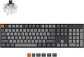 Keychron K10 Full Size Layout RGB Backlit Hot-Swappable Mechanical Gaming Keyboard for Mac Windows, Multitasking 104-Key Bluetooth Wireless/USB Wired Computer Keyboard with Keychron Super Brown Switch