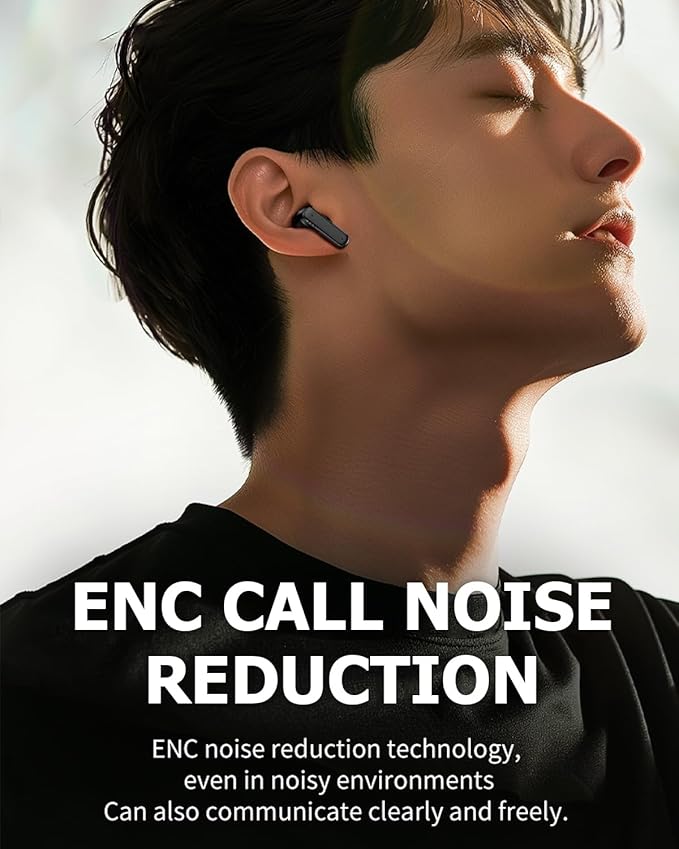 Xmenha AI Headphones Language Translator Translation Translating Earbuds Real Time for iPhone Android Earpiece Ear Buds Spanish Translator Device AI Earbuds Translate Earphones audífonos traductores