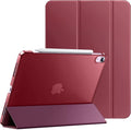 JETech Case ONLY for iPad Air 11-Inch M4/M3/M2 (2026/2025/2024), iPad Air 5/4 (2022/2020 5th/4th Generation 10.9-Inch), Slim Stand Hard Back Shell Cover with Auto Wake/Sleep (Wine)