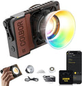 Video Light, COLBOR W100R RGB COB Continuous Output Lighting 100W 2700-6500K Full Color LED Studio Light CRI97+ TLCI98+ with APP Control for Photography