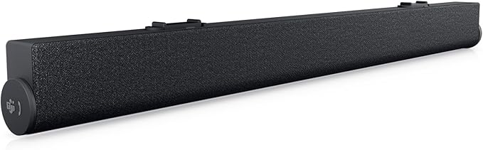 Dell Slim Conferencing Soundbar for Monitor – SB522A - Magnetic, Mute Microphone, Call Answer/end, Zoom Certification, Microsoft Teams Certified