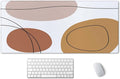 SSIOIU Boho Pastel Painting Cute XXL Waterproof Mousepad - Extended, Extra Large Size 35.5x15.7 in - For Work, Game, Office, Home