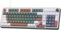 RK ROYAL KLUDGE C98 HE Mechanical Gaming Keyboard, Hall Effect Magnetic Switch, Hot Swappable 95% Wired RGB Keyboard, Rapid Trigger Adjustable Actuation, 8K Polling Rate, Pro Web Driver for Mac &Win