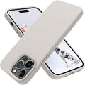 OTOFLY Designed for iPhone 14 Pro Max Case, Silicone Shockproof Slim Thin Phone Case for iPhone 14 Pro Max 6.7 inch (Stone)