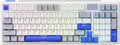 Rapoo V700DIY-98 Wireless Mechanical Keyboard, BT5.0 + 2.4GHz, Hot Swappable Custom Gaming Keyboard, Speed Silver Linear Switch, 16.8M Per-Key RGB, Gasket Mount, Creamy Sound, Full Anti-Ghosting, Blue
